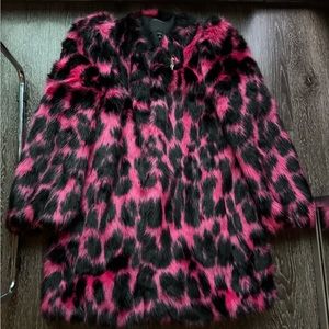 Marc Jacobs Runway collection faux fur jacket